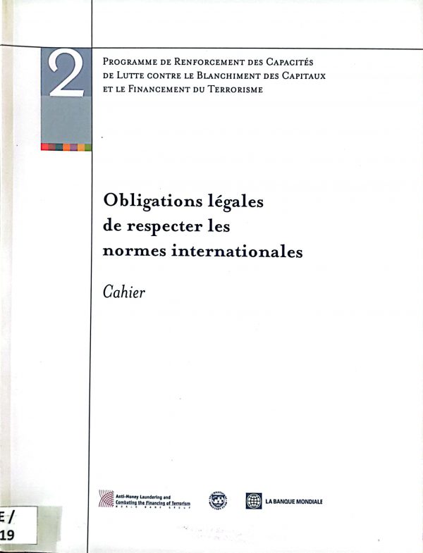 Obligations légales de respecter les normes internationales