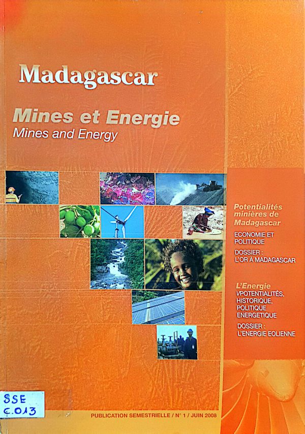 Madagascar. Mines et Energie (Mines and Energy)