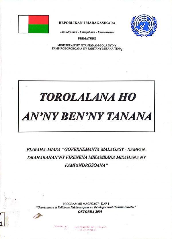 Torolàlana ho an’ny Ben’ny tanàna