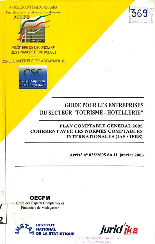 Guide pour les entreprises du secteur « Tourisme – Hôtellerie ».